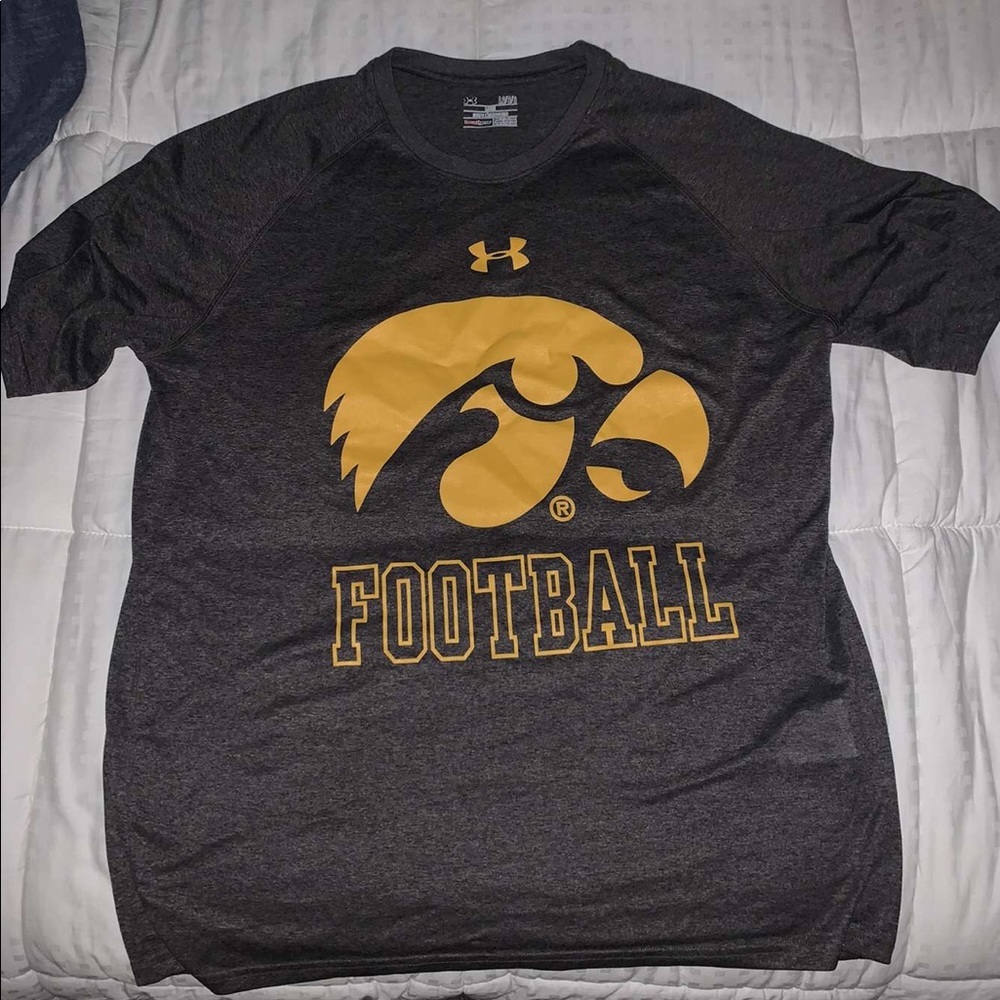 Under Armour Iowa Hawkeyes Dri-Fit Shirt Size L